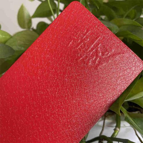 Red color water texture powder coating for automotive security safe box