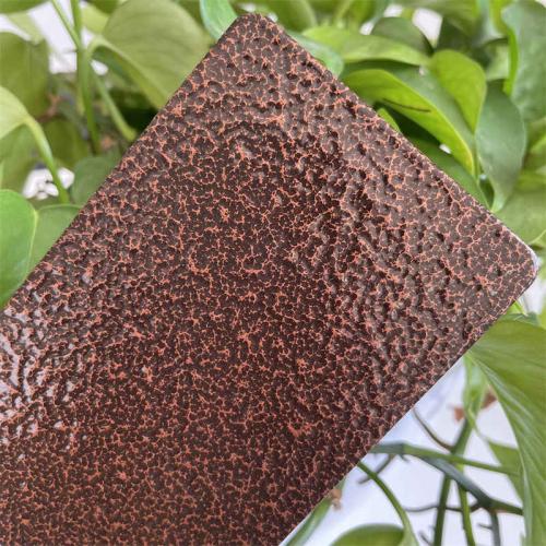 copper brass hammer tone finish powder coating
