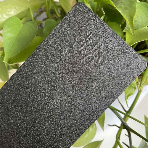 black wrinkle pure polyester powder coating