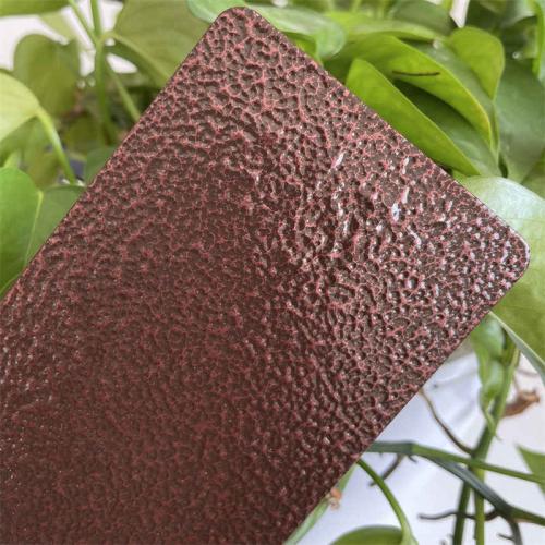 thermosetting epoxy polyester powder coating
