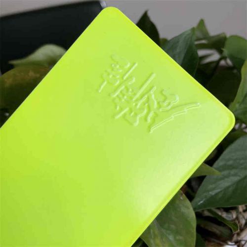 fluorescence green epoxy powder coatings